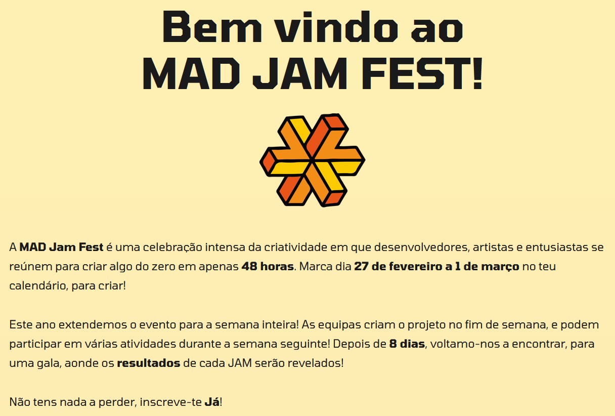 Mad Game Jam Site